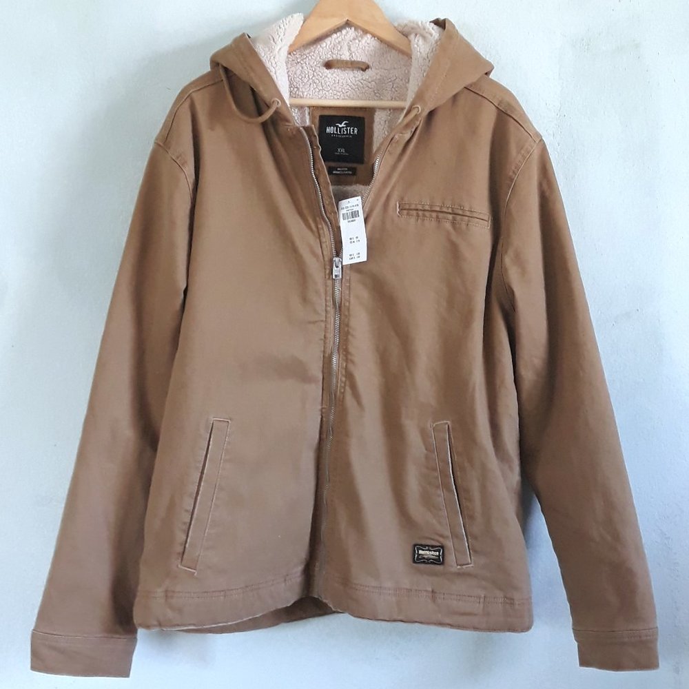 Hollister Brown Advanced Stretch Coat, XXL